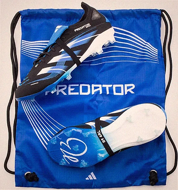 Adidas Youth Predator ELITE FT FG Football Cleats Black Soccer Kid Spike JR1754