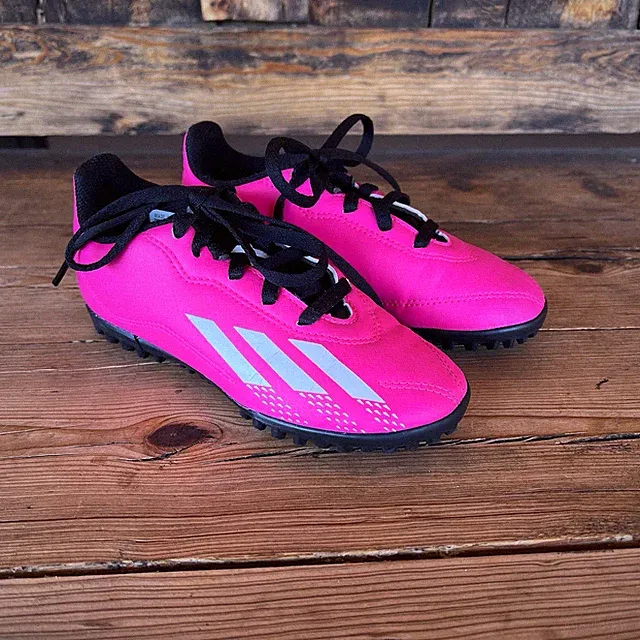 Adidas Youth Size 11 Soccer Cleats X Speed portal.4 FxG Pink.