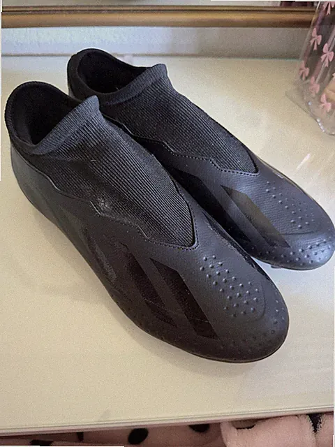 adidas Youth Soccer Cleats Black, Soccer Footwear for Kids, Athletic Sport Shoes
