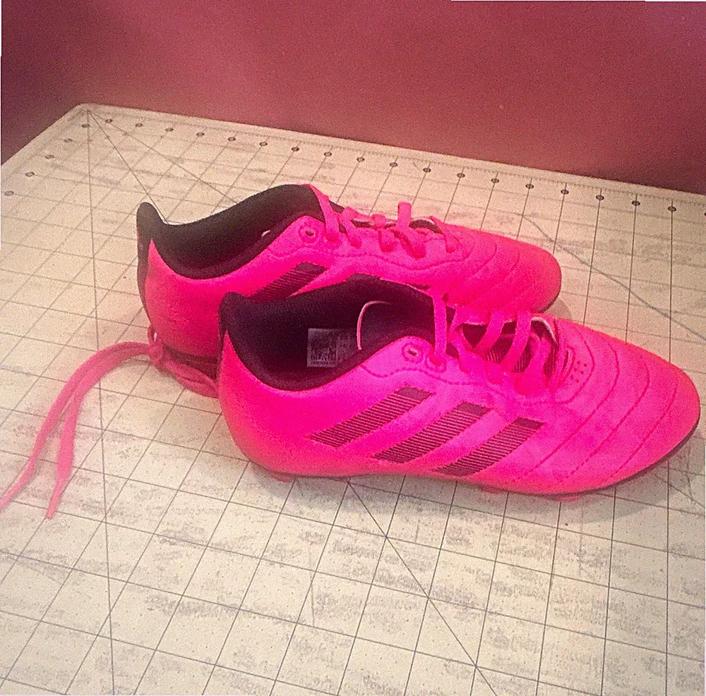 adidas Youth Soccer Cleats Pink US Size 3 Youth Soccer Footwear Cleats