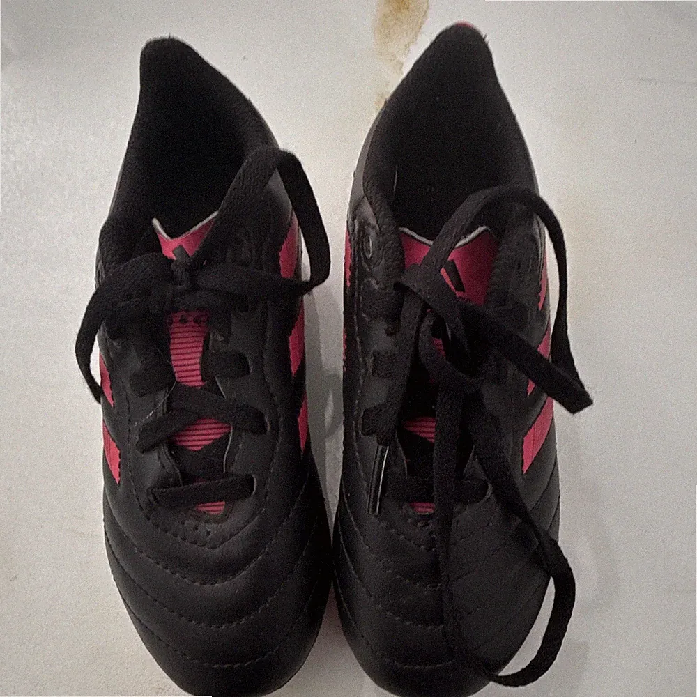 adidas Youth Soccer Cleats Unisex Black US 11K Size 11 Kids Soccer Shoes