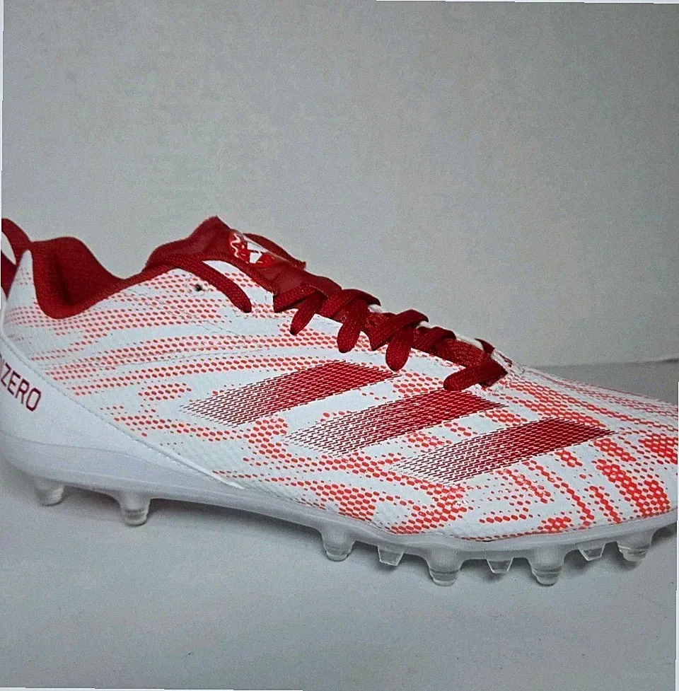Adidas Youth Unisex Soccer Football Cleats Size 6 Red White Adizero Electric .2