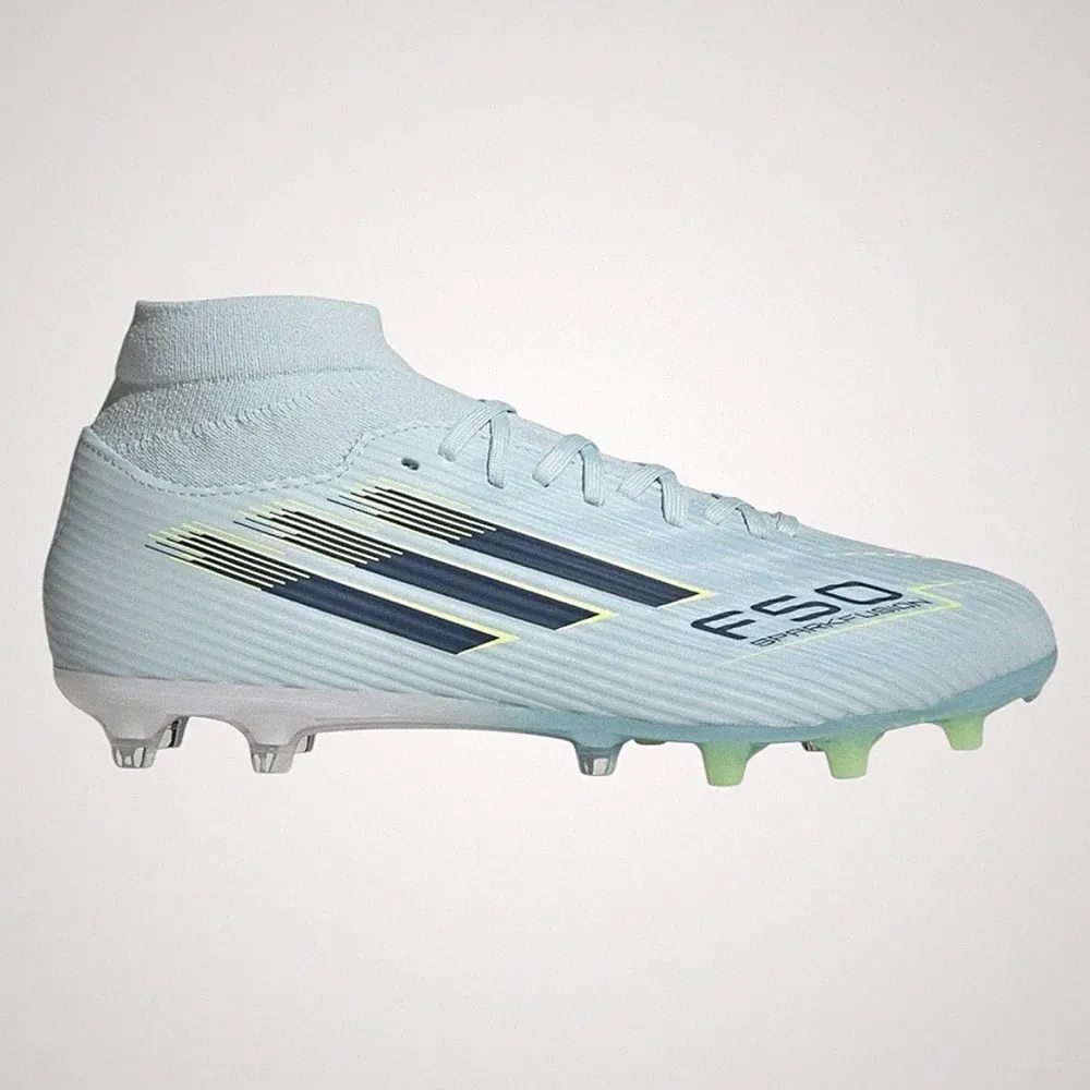adidasF50 Sparkfusion League Mid Cut Firm Ground Soccer Cleats Women 12 Men 10.5