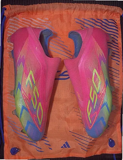 Adizero F50 Elite Laceless FG 'Mystic Victory Pack' Soccer Cleats US 8 / UK 7.5