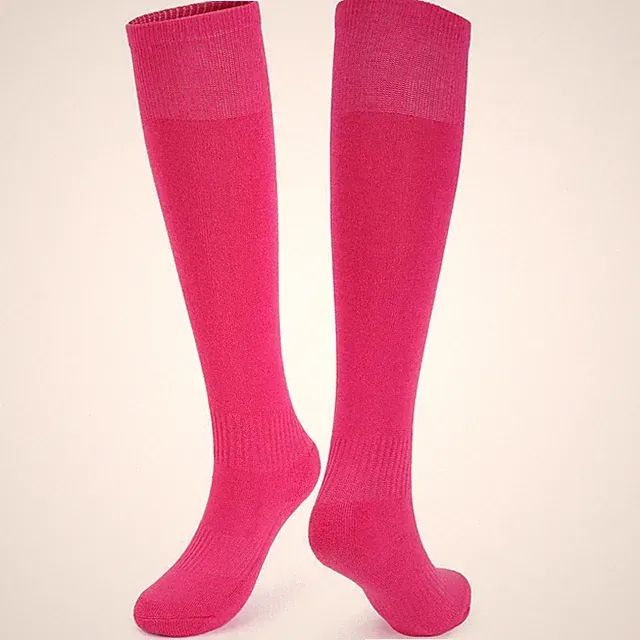 Adult Knee Long Athletic Sports Socks for Football Soccer Softball Baseball