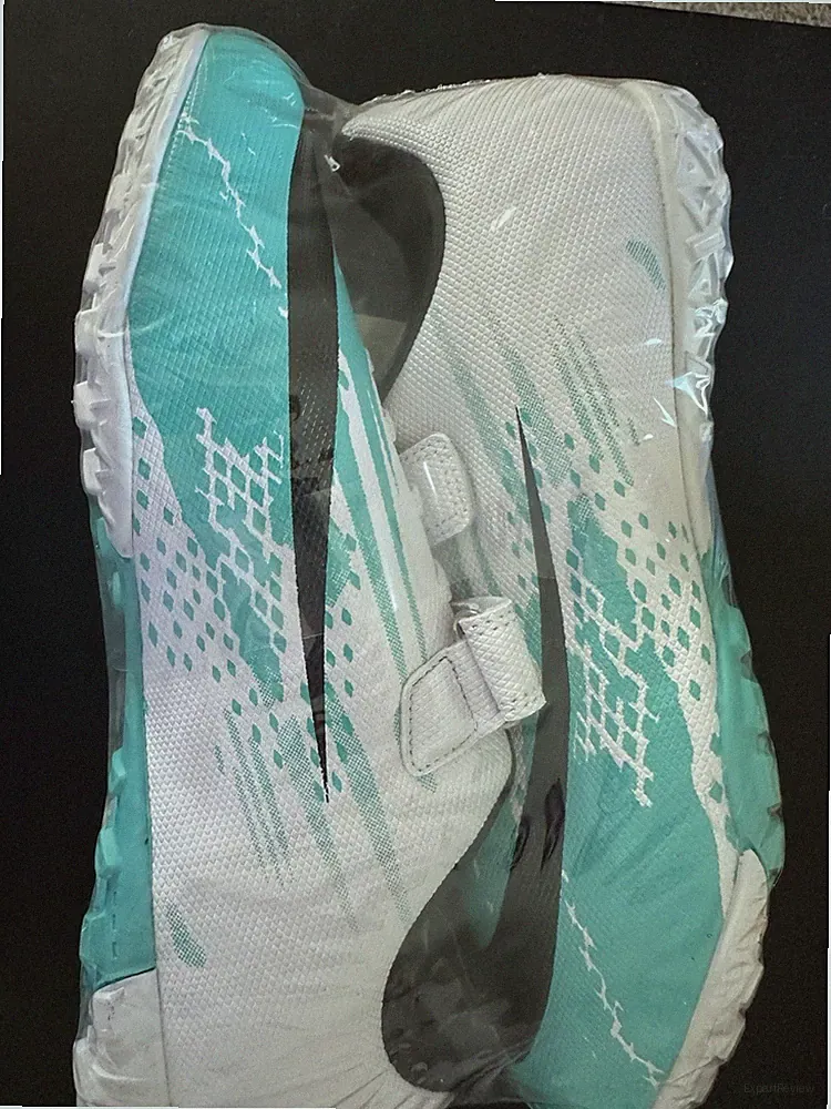 Adult Soccer Cleats EU40/Men 8/Women 10 A White/Teal/Black