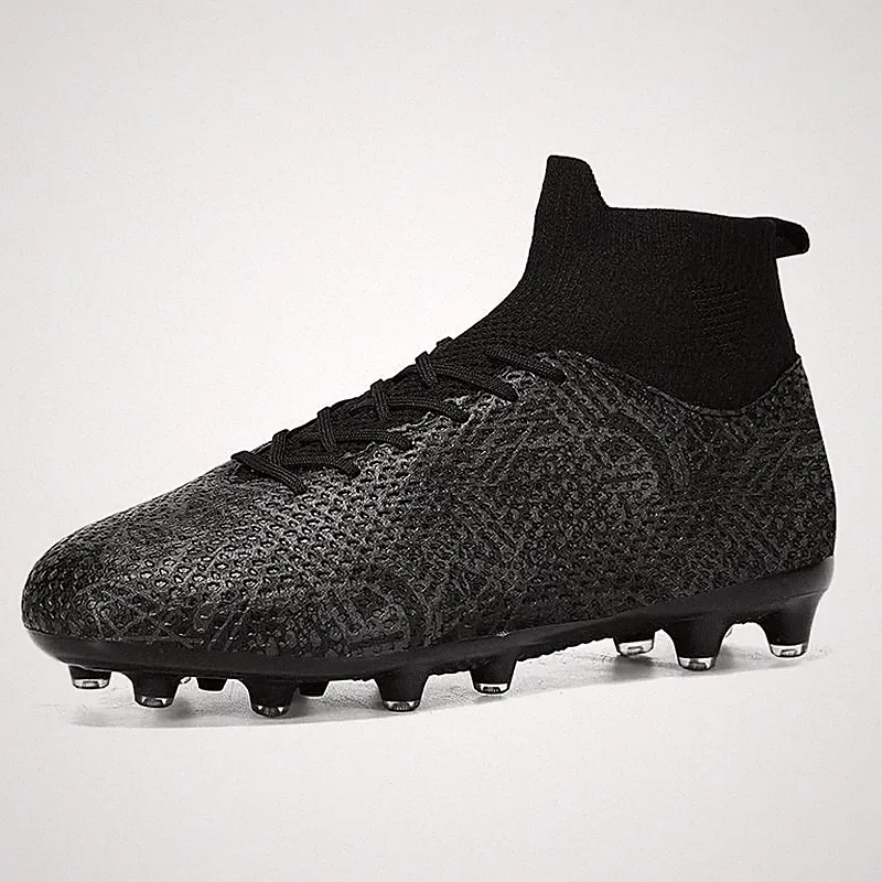 Adult Soccer Cleats Men Lightweight Football Boots Breathable Professional Sn...
