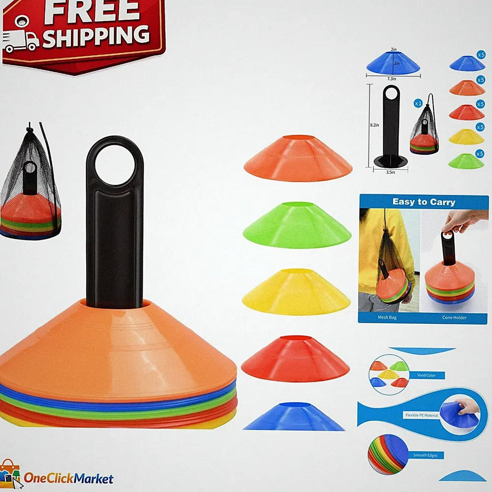 Agility Soccer Cones