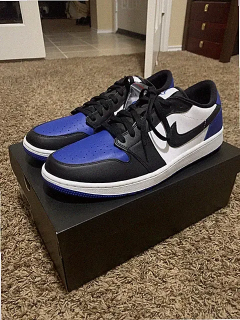 Air Jordan 1 Low Golf Royal Toe Size 14 DD9315102
