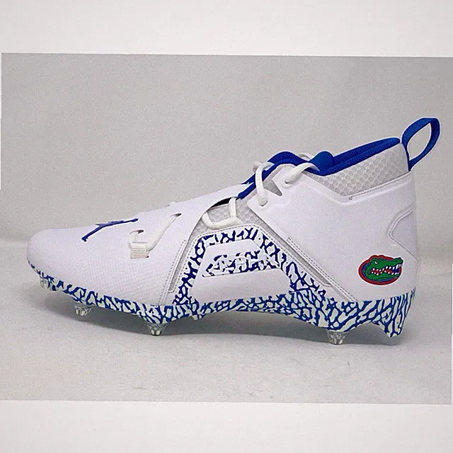 Air Jordan Alpha Menace Pro 3 Florida Gators Cleats PE, Size 13 DH3366-112 BNIB