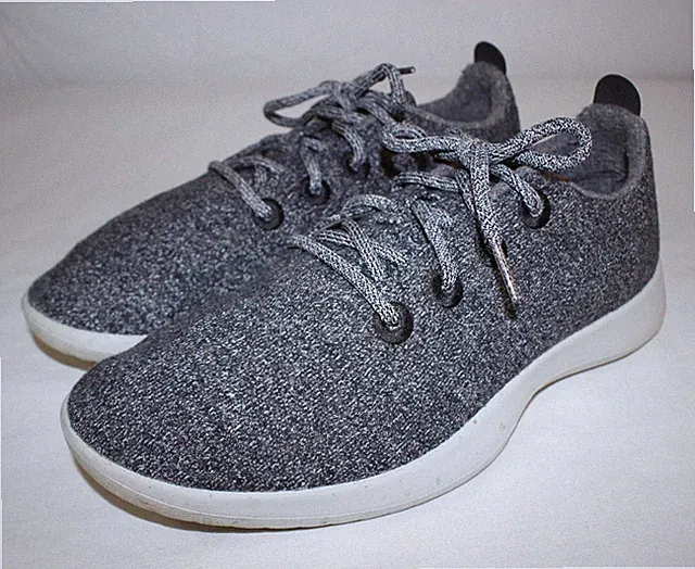 Allbirds Shoes Mens 11 Wool Runners WR Superfine ZQ Merino Athletic Running Gray