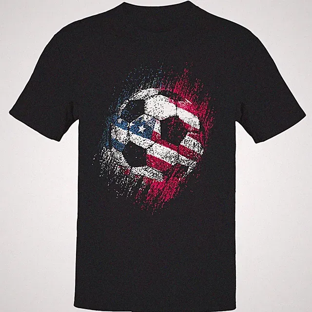 American Soccer Ball Men's T-shirt