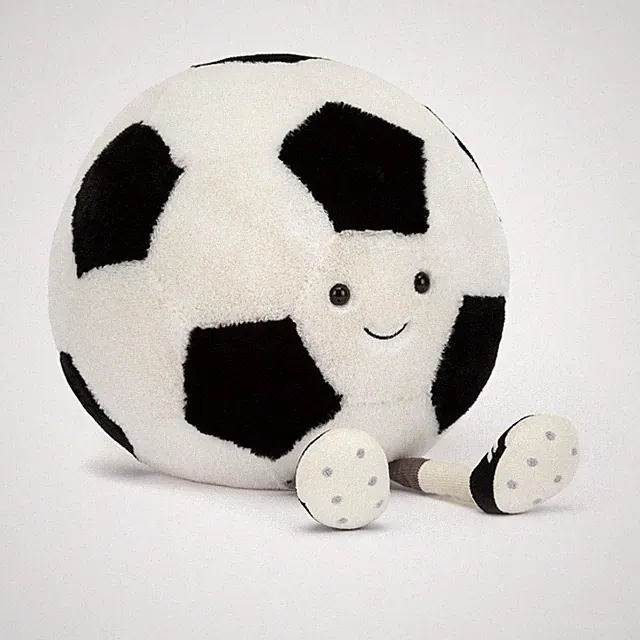 Amuse Bull Soccer Ball Soft Plush Toy-Holiday Gift