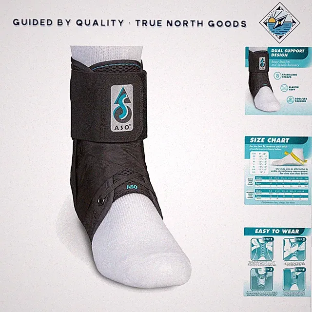 Ankle Stabilizer Brace for Sports Injury Recovery in Soccer and Basketball
