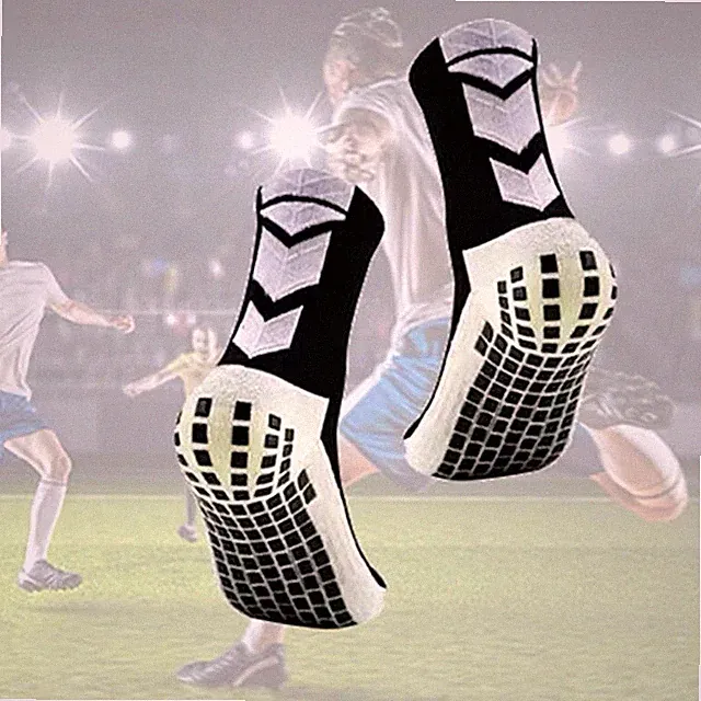 Anti-Slip Soccer Socks - For Women and Men - Outdoor Sports, Football,- Enhanced