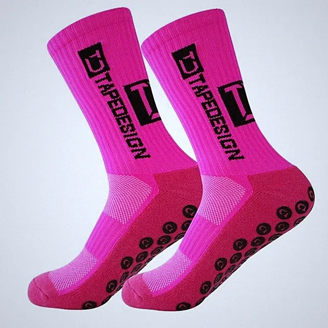 Anti Slip Socks Sport Grip Socks Football Soccer Baseball Basketball Unisex TD