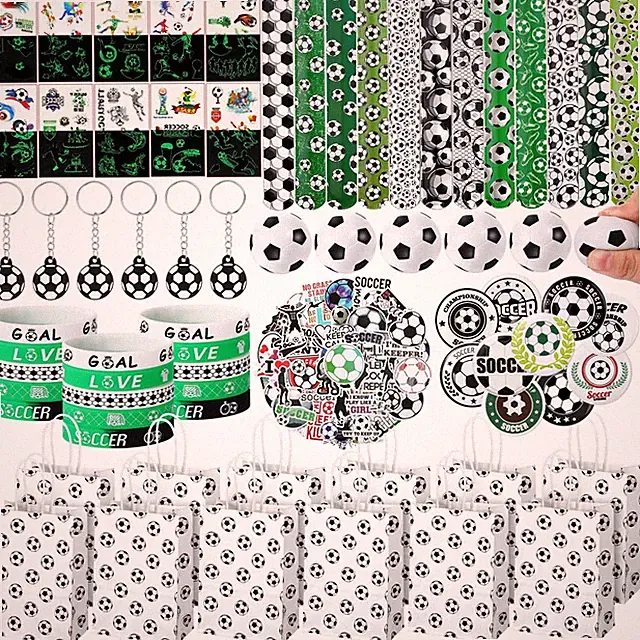 Aoriher 194 Pcs Soccer Party Favor Bulk Sport Birthday Party Gift Soccer Good...
