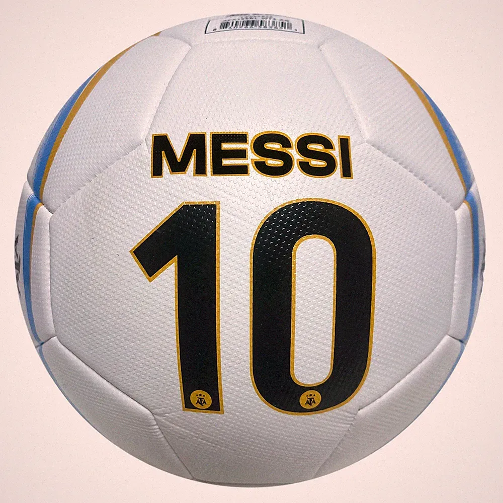 Argentina National Football Team Official Licensed Soccer Ball Size 4 - Messi 10