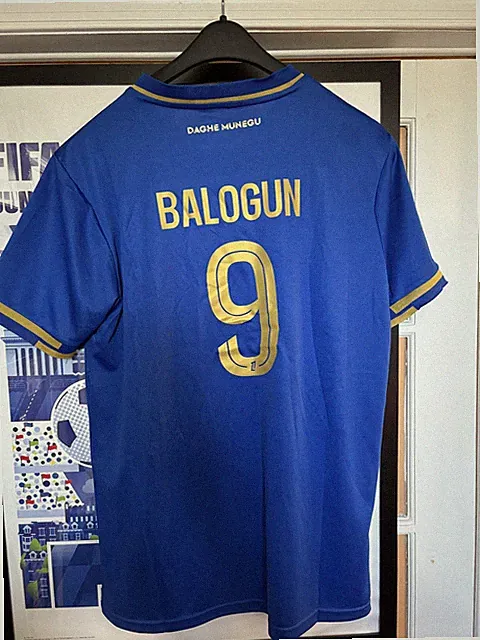 AS Monaco Folarin Balogun Jersey Kit Flo XXL Slim Fit