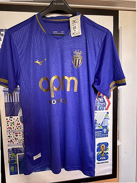 AS Monaco Road Jersey Kit NWT XL Slim Fit