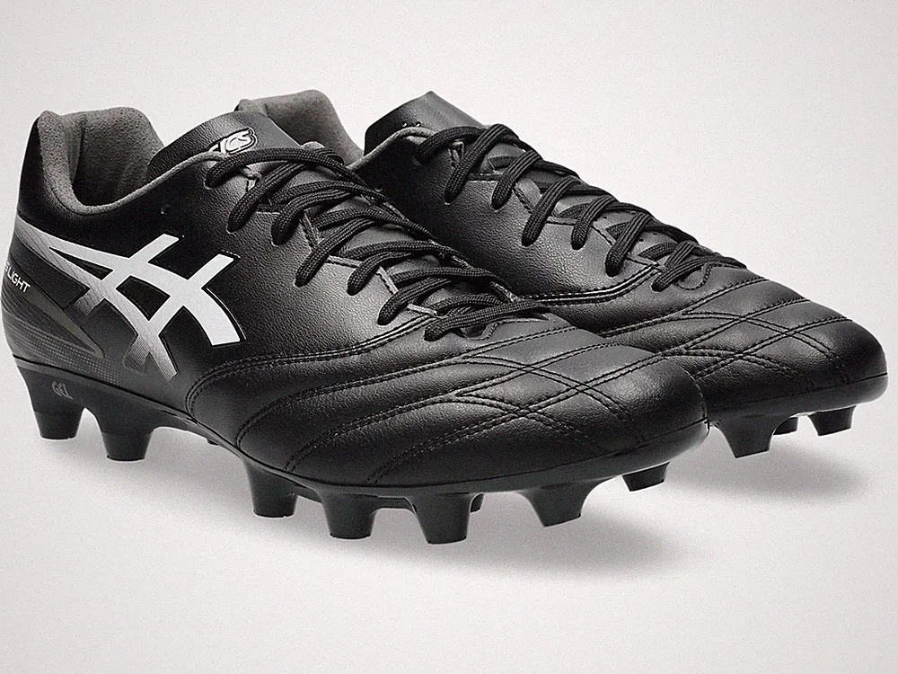 ASICS DS LIGHT ADVANCE "WIDE" 1103A125 001 Black White Soccer Cleats