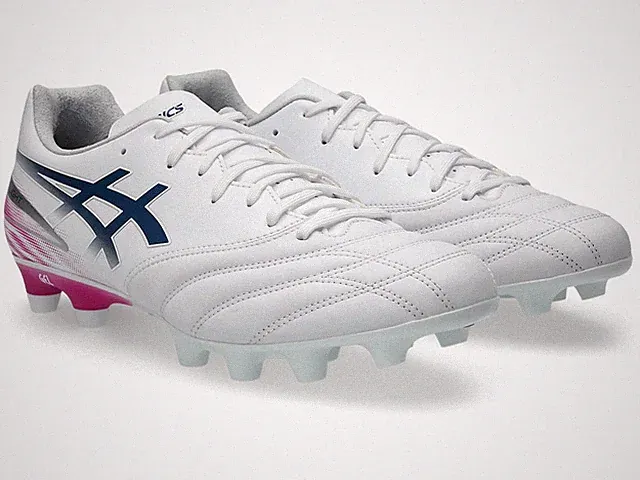 ASICS DS LIGHT ADVANCE "WIDE" 1103A125 101 White Digital Sakura Soccer Cleats