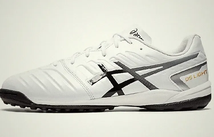 ASICS Ds Light Club TF Turf Abrasion Resistant Breathable Soccer 1103A076-100