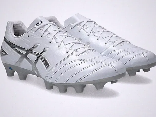 ASICS DS LIGHT CLUB "WIDE" 1103A118 150 White Pure Silver Soccer Cleats
