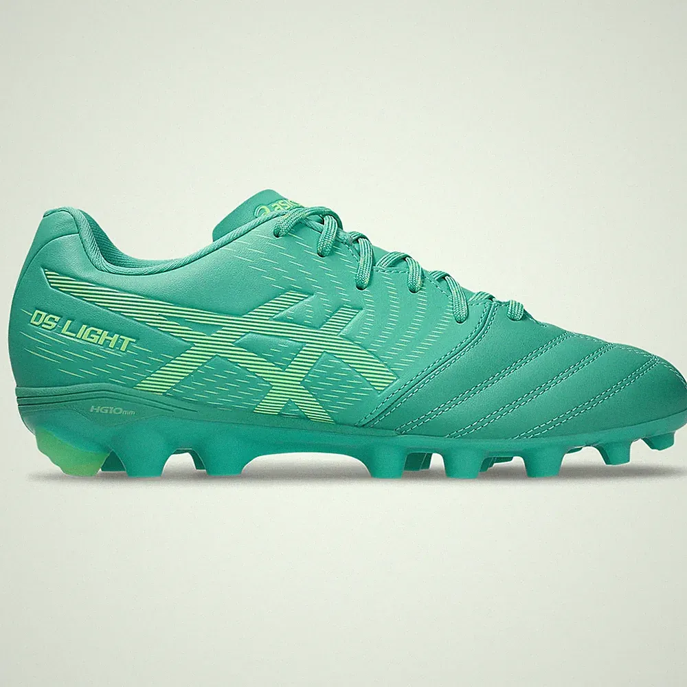 ASICS DS LIGHT Junior GS 1104A054 301 Soccer Cleats Green Youth 8.7 to 9.3in