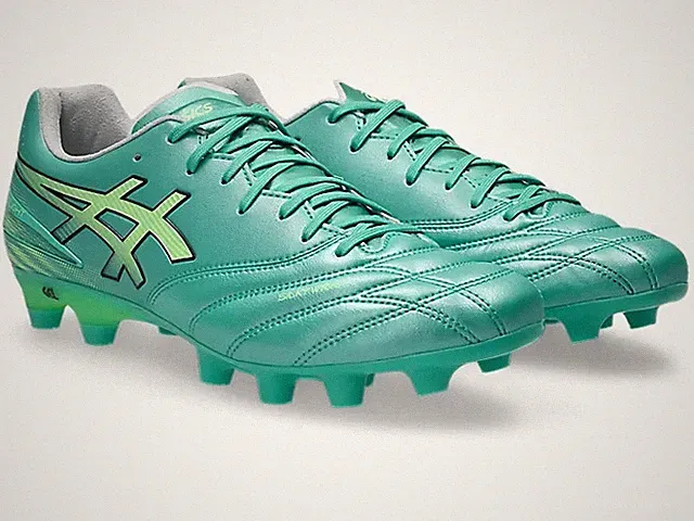 ASICS DS LIGHT PRO 1103A126 300 Aurora Green Illuminate Green Soccer Cleats
