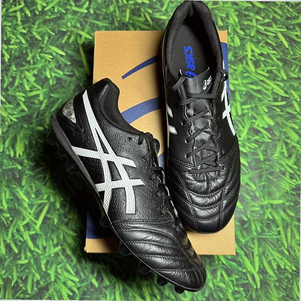 Asics DS Light Pro AG Leather 1103A116-001 Size 9 Black