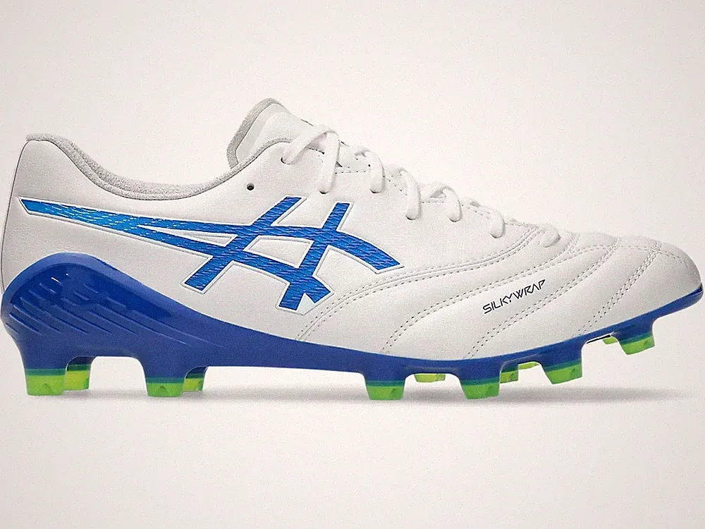 ASICS DS LIGHT X-FLY 6 1101A076 102 White/Asics Blue Men's Soccer Cleats