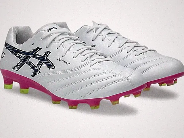 ASICS DS LIGHT X-FLY PRO 3 1101A072 104 White Twilight Blue Soccer Cleats