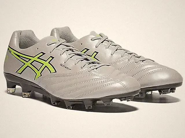 ASICS DS LIGHT X-FLY PRO 3 1101A085 020 Cloud Grey Safety Yellow Soccer Cleats