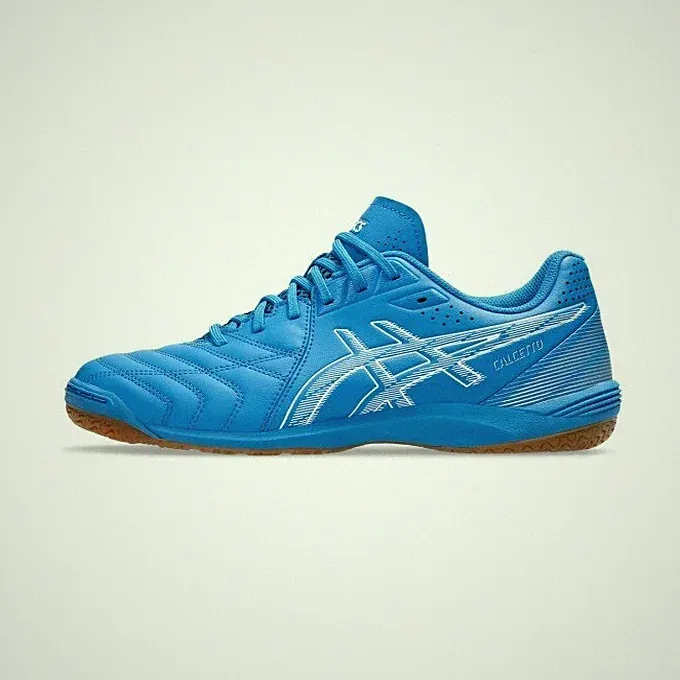 Asics Futsal Indoor Shoes CALCETTO WD 9 Directoire Blue 1113A037.400 Wide-Rust