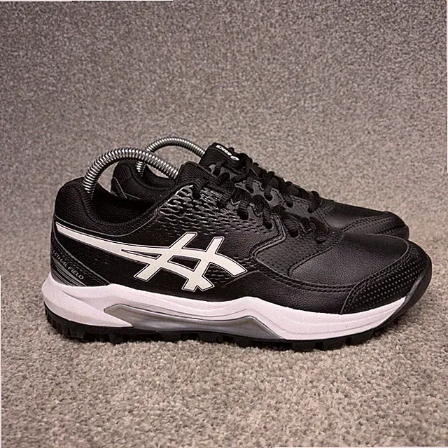 Asics Gel Lethal Field 2 Shoes Sneaker Men's Size 7 Black White Low Top 1113A046