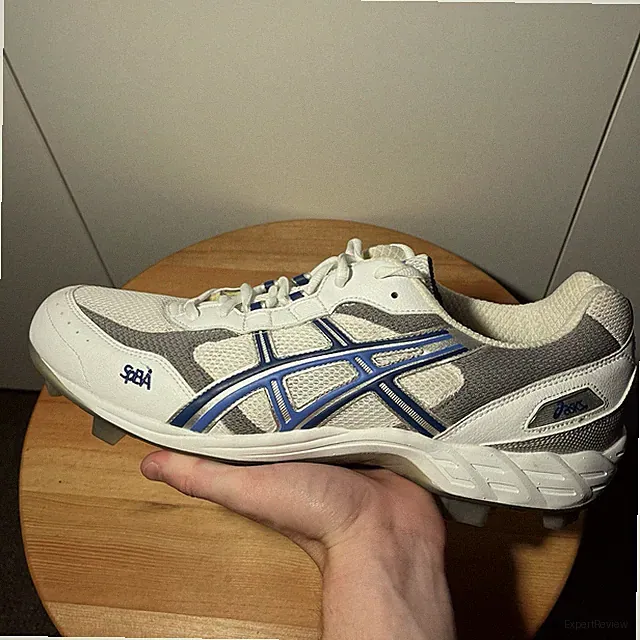 Asics Gel Speva Men US 15 UK 14 Boots Cleat Football Soccer Footy White Leather