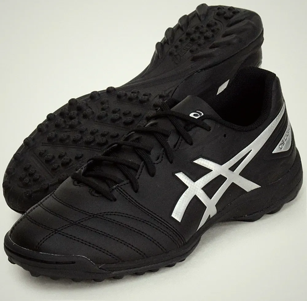 Asics JAPAN DS LIGHT CLUB TF Wide Soccer Football Turf Shoes 1103A112 Black