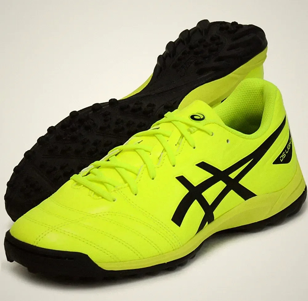 Asics JAPAN DS LIGHT CLUB TF Wide Soccer Football Turf Shoes 1103A112 Yellow