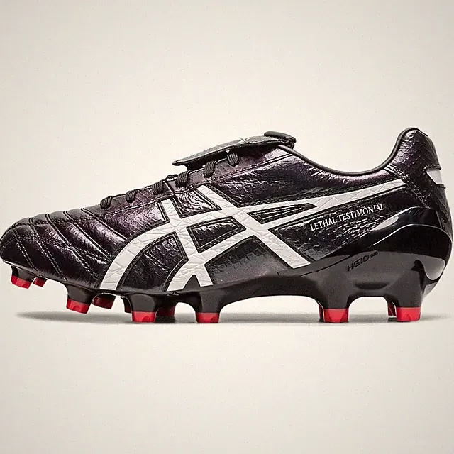Asics Lethal Testimonial 4 Soccer Shoes Men's Black - 1101A053-001 Shoes