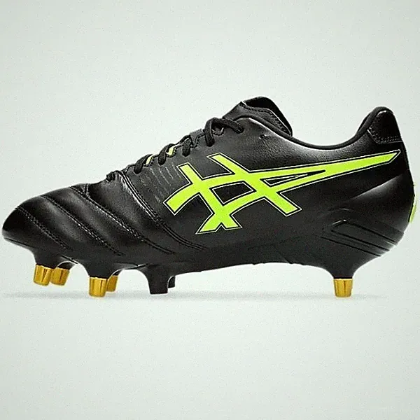 Asics Rugby Cleats LETHAL RELENTLESS WIDE Black/Safety Yellow 1111A259.001 2025