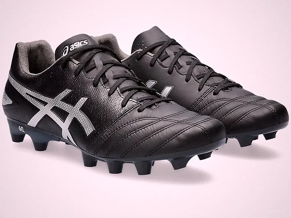ASICS Soccer Cleats DS LIGHT PRO 1103A095-001 Black/Pure Silver Football Boots