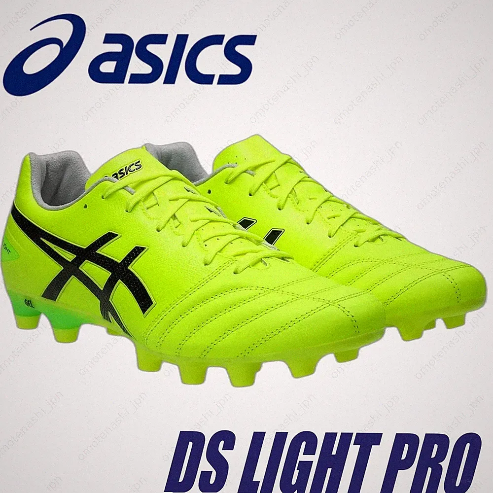 ASICS Soccer Cleats DS LIGHT PRO 1103A095-750 Safety Yellow/Black