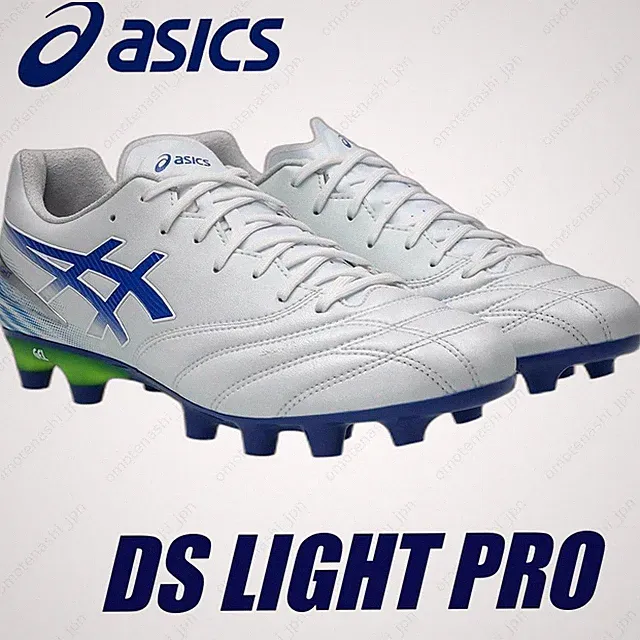ASICS Soccer Cleats DS LIGHT PRO 1103A126-100 White/ASICS Blue