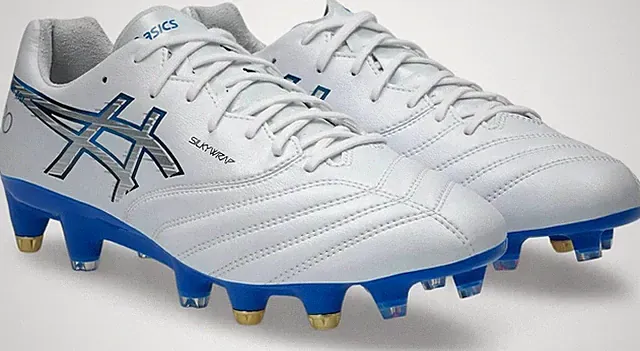 ASICS Soccer Cleats DS LIGHT X-FLY PRO 3 ST 1101A073-100 White/Electric Blue