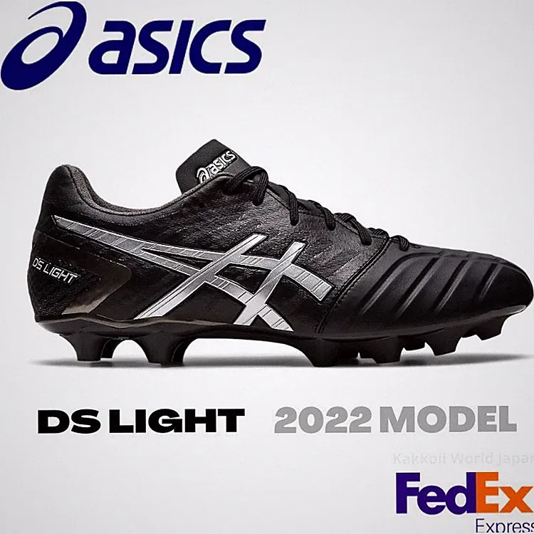 ASICS Soccer Cleats Shoes DS LIGHT BLACK / PURE SILVER 1103A068 001 2022 NEW!