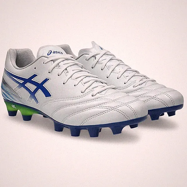 ASICS Soccer Cleats Shoes DS LIGHT PRO White/Asics Blue 1103A126.100 new mot03