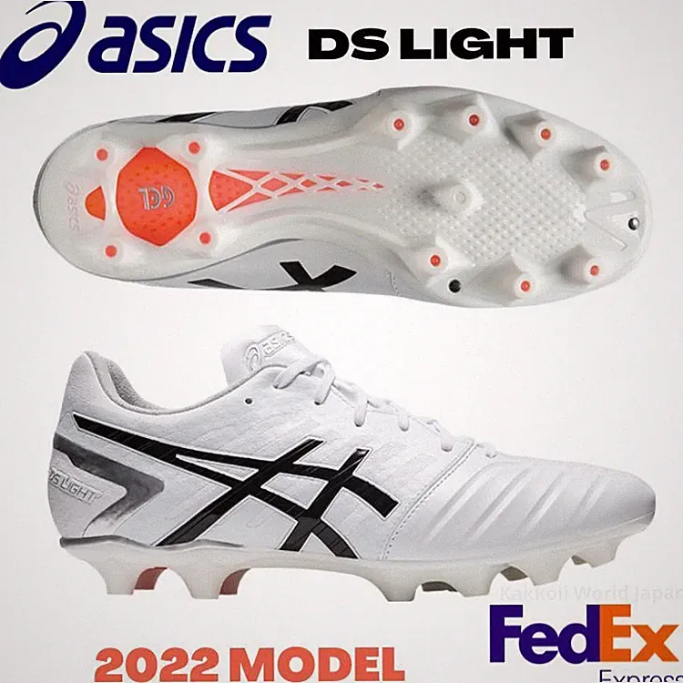 ASICS Soccer Cleats Shoes DS LIGHT WHITE / BLACK 1103a068 100 2022 MODEL NEW!