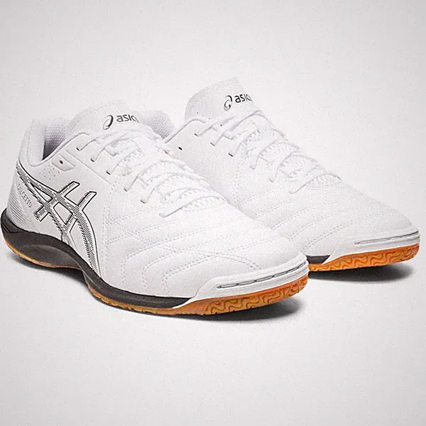 ASICS Soccer Indoor Futsal Shoes CALCETTO WD 9 WIDE 1113A037 White US11(28.5cm)
