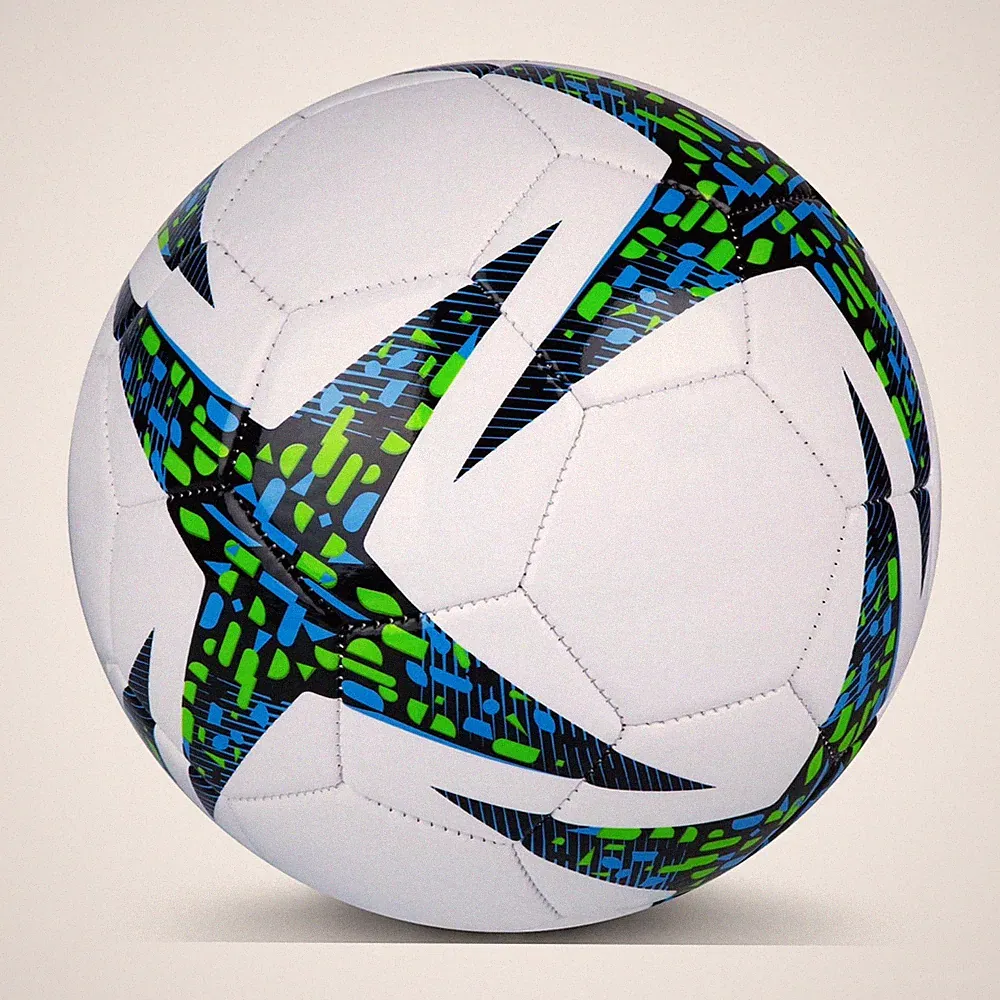 Athletic Works Adidas Size 5 Soccer Ball Blue Durable Outdoor Match Play